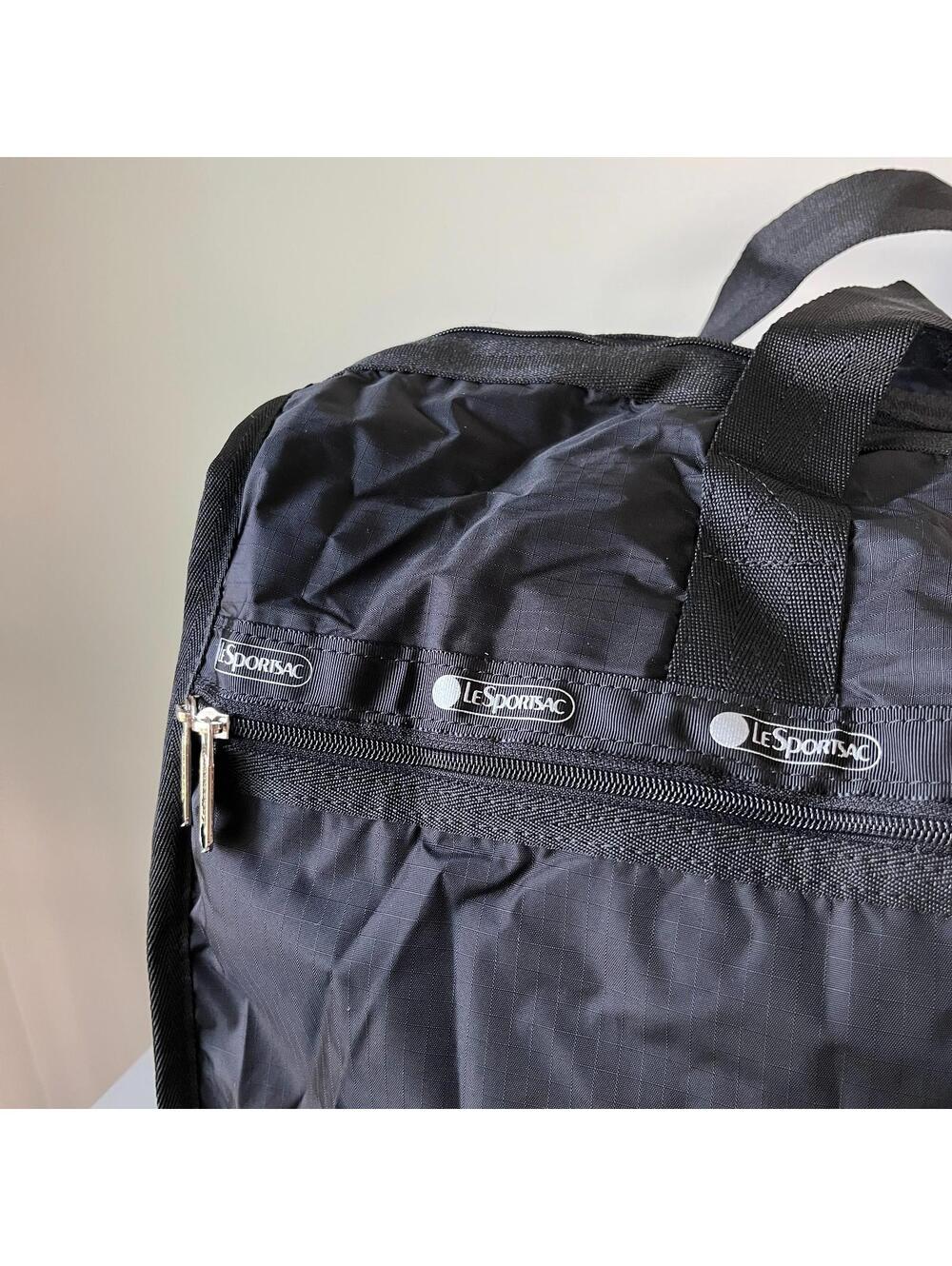 Lesportsac Black Large Weekender NWT - Picture 5 of 8